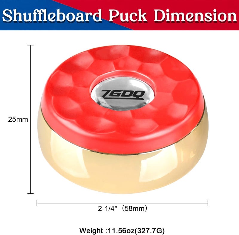 ZGDQ Shuffleboard Pucks/Shuffleboard Sand Wax, Shuffleboard Accessories Suitable Shuffleboard Pucks Game - Image 2